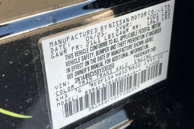 2025 Nissan Sentra SV