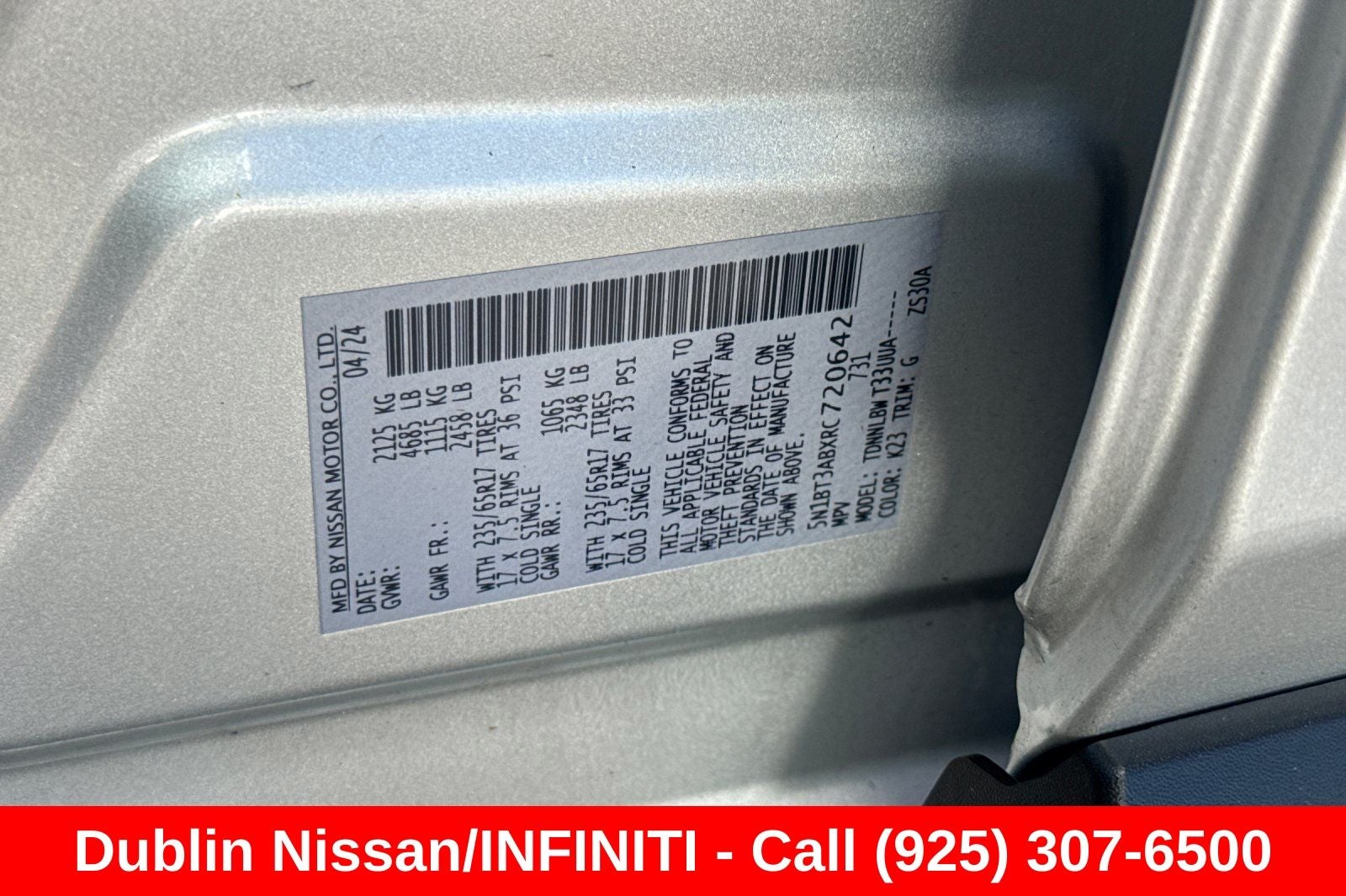 2024 Nissan Rogue S
