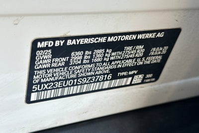 2025 BMW X5 xDrive40i