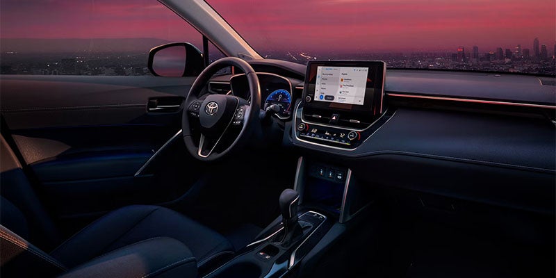 2025 Corolla Cross Dashboard