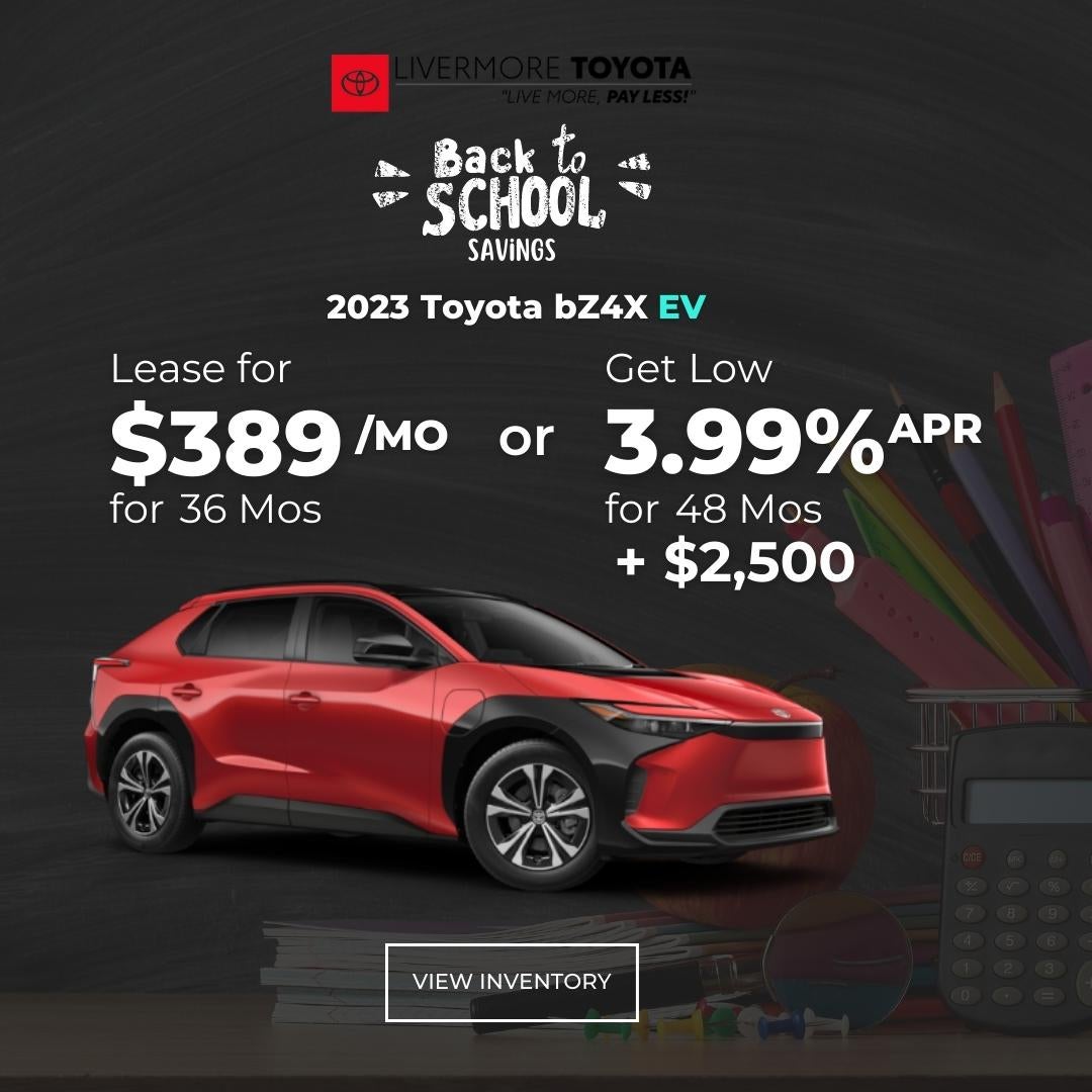 Toyota Dealership in Livermore CA Seving Livermore and Pleasanton