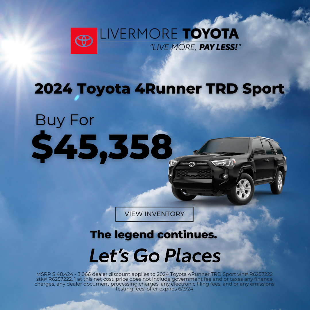 Toyota Dealership in Livermore CA | Seving Livermore and Pleasanton ...