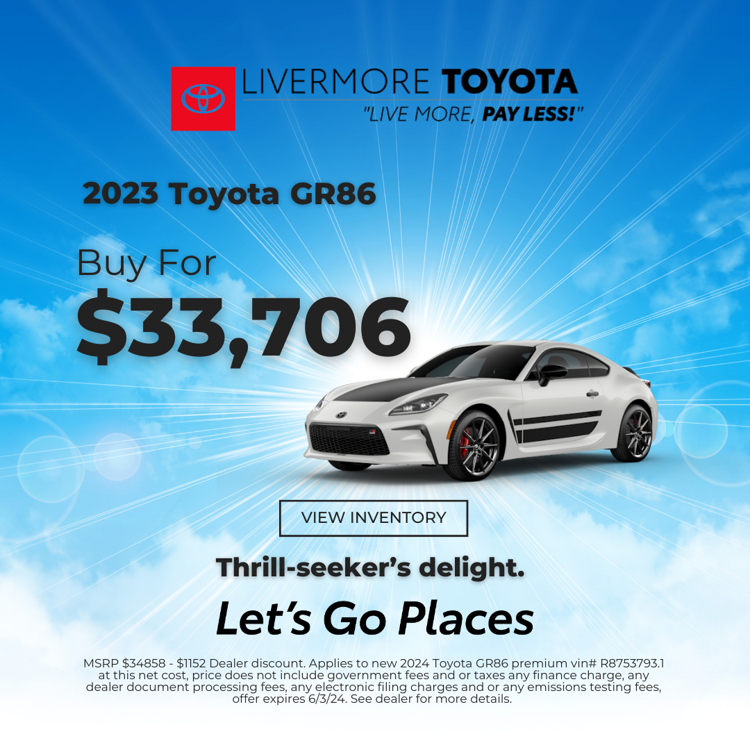 Toyota Dealership in Livermore CA | Seving Livermore and Pleasanton ...
