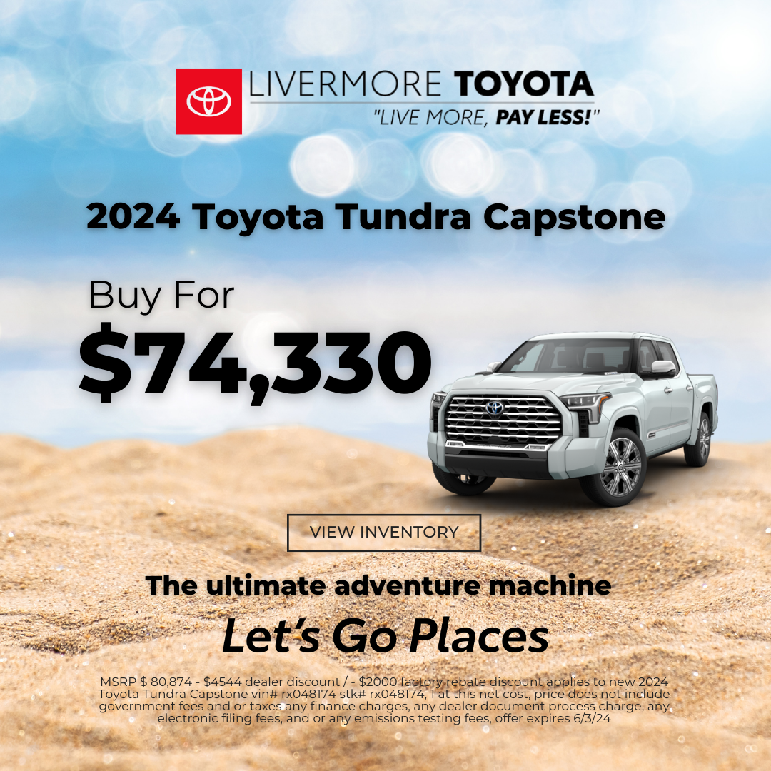 Toyota Dealership in Livermore CA | Seving Livermore and Pleasanton ...