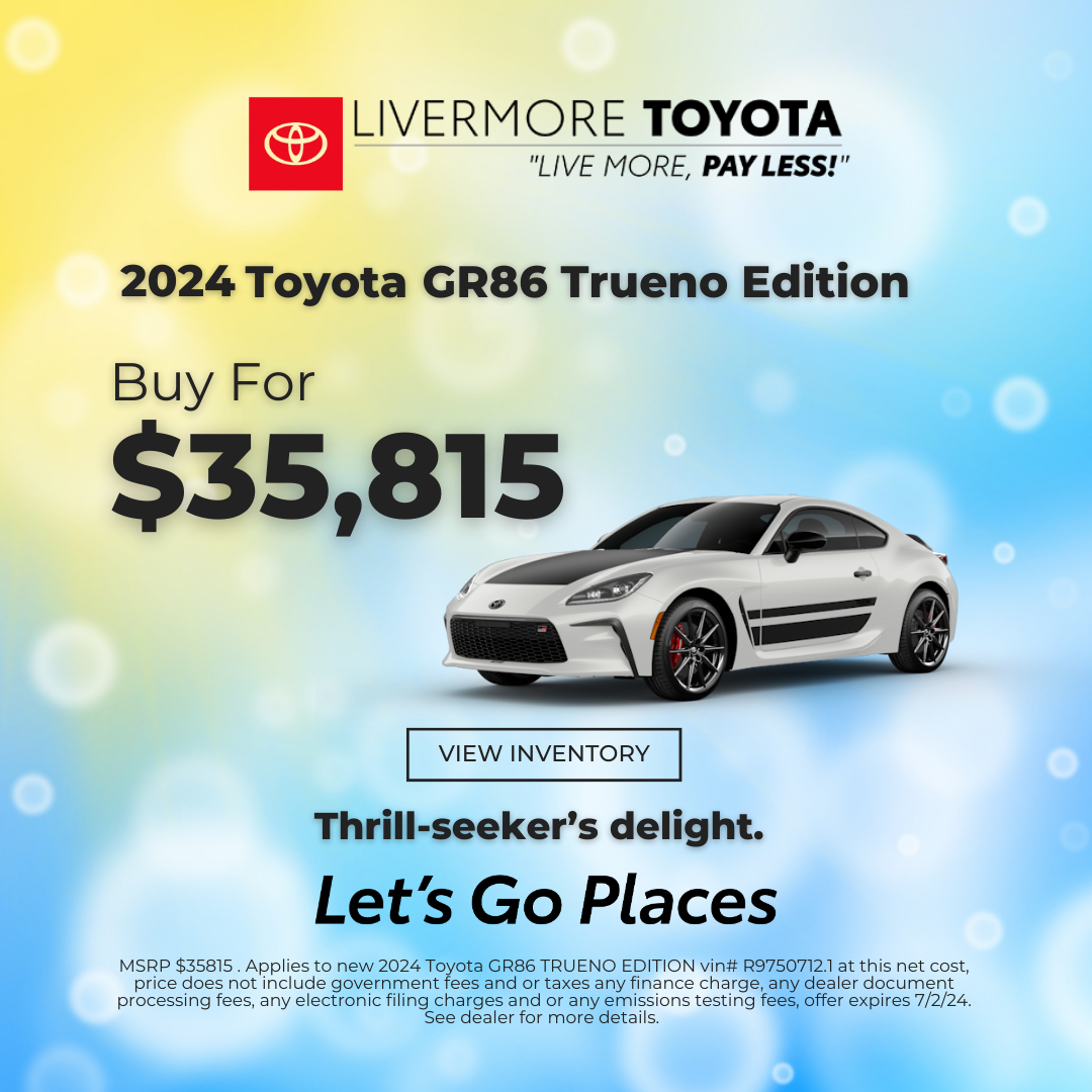 Toyota Dealership in Livermore CA | Seving Livermore and Pleasanton ...