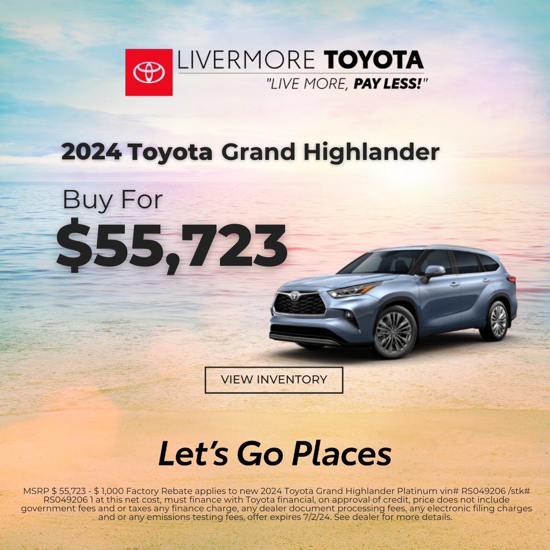 Toyota Dealership in Livermore CA | Seving Livermore and Pleasanton ...
