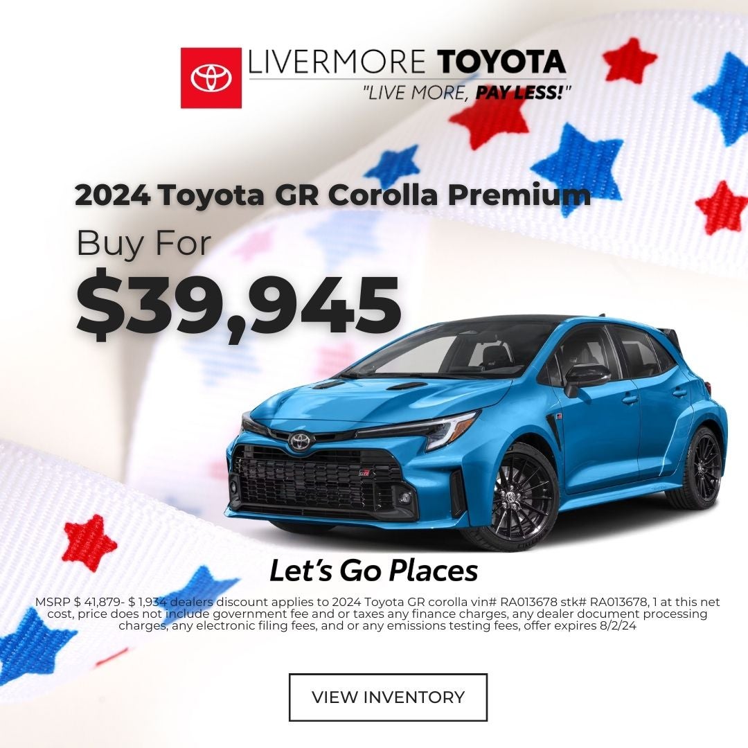 Toyota Dealership in Livermore CA | Seving Livermore and Pleasanton ...