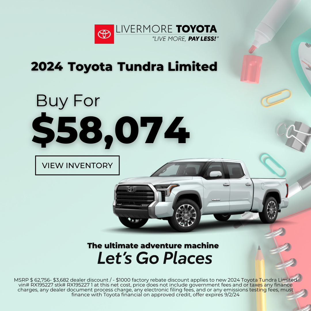 Toyota Dealership in Livermore CA | Serving Livermore and Pleasanton ...