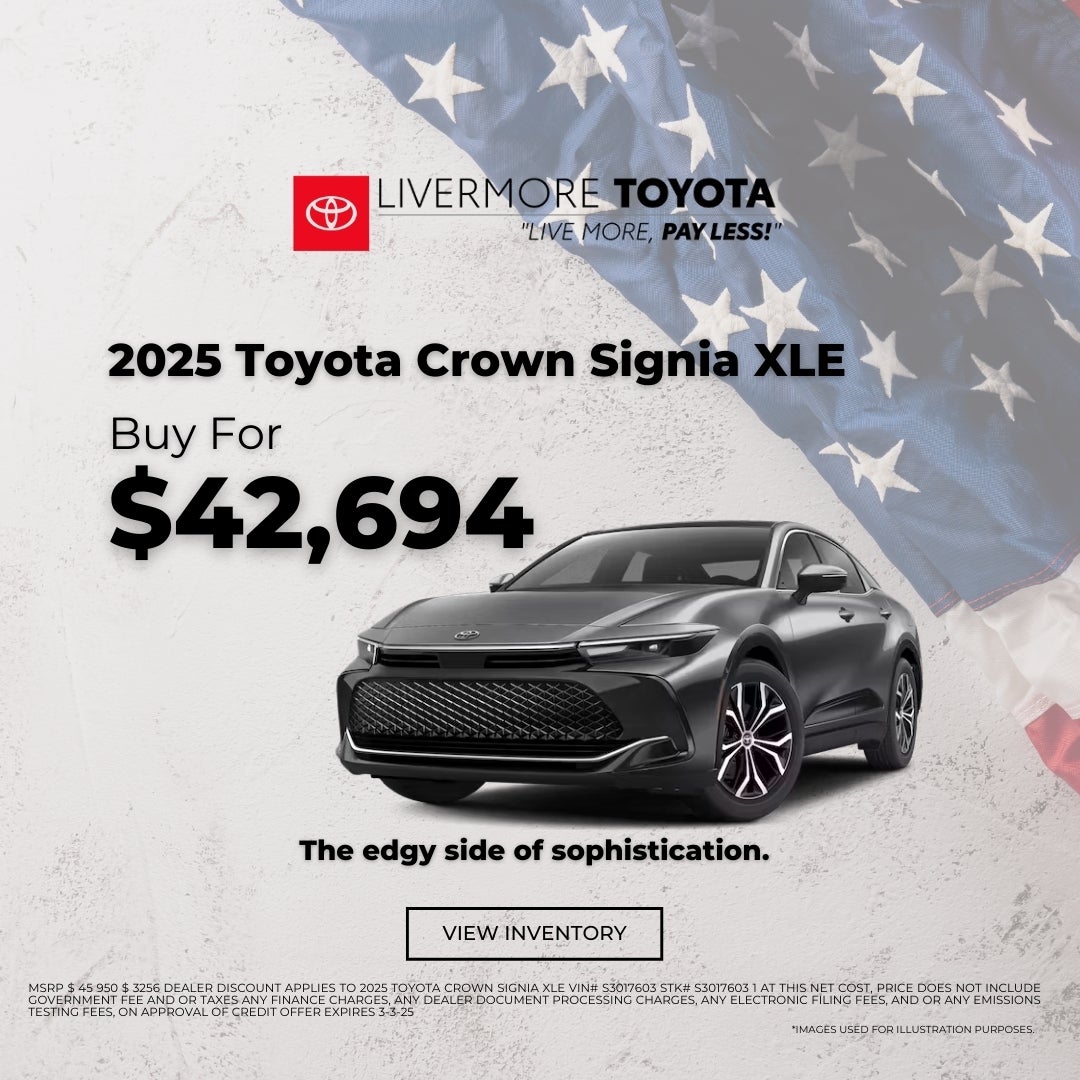 Toyota Dealership in Livermore CA | Serving Livermore and Pleasanton ...