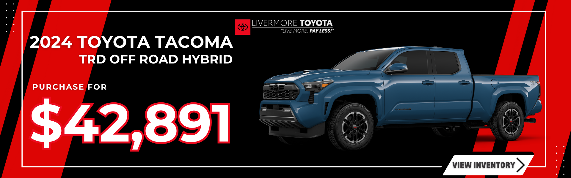 2024 TOYOTA TACOMA TRD OFF ROAD HYBRID