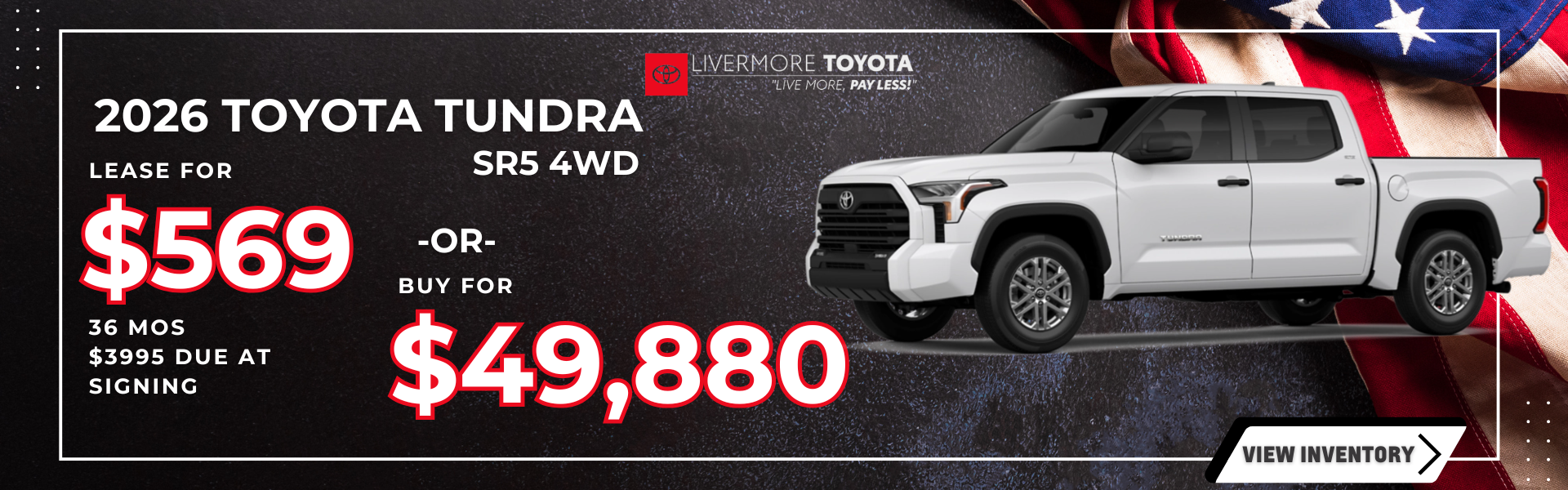2026 Toyota Tundra SR5 4WD