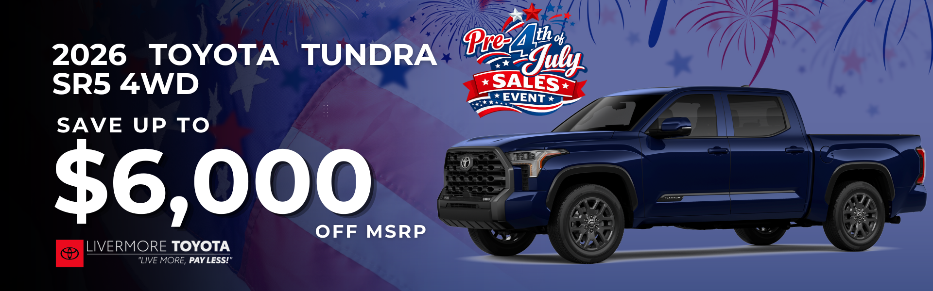 2026 Toyota Tundra SR5 4wd