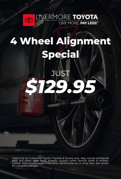 Toyota Service & Parts Specials in Livermore | Livermore Toyota
